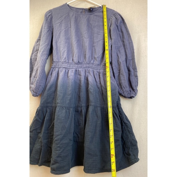 grey ombre Long Sleeve Tiered Dress - Universal Thread - Picture 6 of 7